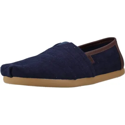 Immagine prodotto di TOMS ALPARGATA, espadrillas in tela da uomo, colore denim marrone, taglia 43 EU