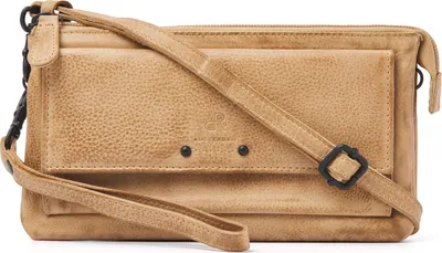 Produktbild von dR Amsterdam Umhängetasche | Leder Schultertasche | Damenhandtaschen | Damen Crossbody Tasche | Tampa - 933538 Beige