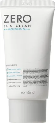 Produktbild von Zero Sun Clean Sonnencreme fü r Gesicht SPF50+  PA+ + + +  01 Fresh 50ml