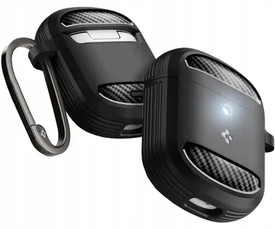 Produktbild von Spigen Pixel Buds Pro 2 Case, Thermoplastische Polyurethane (TPU), 45 g, Schwarz
