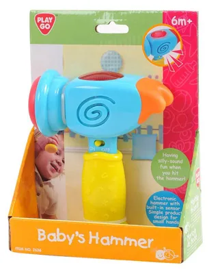 Zdjęcie produktu dla PlayGo PLAYGO INFANT&amp;TODDLER plaktukas žaislinis 6mėn.+ art.2636