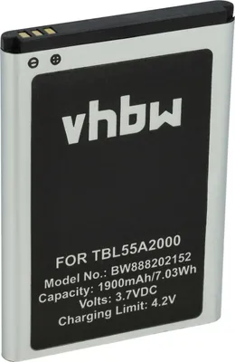 Produktbild von vhbw Akku kompatibel mit TP-Link M7310 V2.0, M7350 ver 4.0 Router Modem Hotspots (1900 mAh, 3,7 V, Li-Polymer)