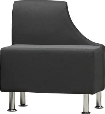 Produktbild von Sofamodul Links BeSoft 1803EBK-4 schwarz.