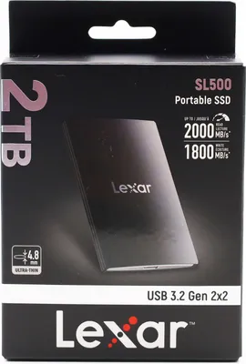 Produktbild von Lexar SL500 SSD 2TB Portable USB3.2 R11.2