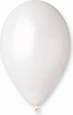 Obrázok produktu pre Balónik G110 metalický 12" perleťovo biely 29/100ks Godan