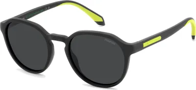Immagine prodotto di Polaroid PLD 2170/S/X MATTE BLACK YELLOW/ GREY POLARIZED 52/20/145 Occhiali da sole da uomo