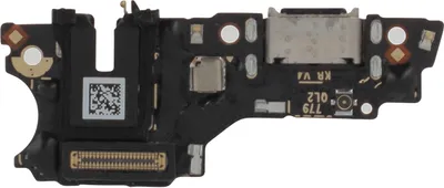 Obrázek produktu pro Clappio, nabíjecí port USB-C pro Oppo A53s + mikrofon + 3,5mm jack konektor, černý