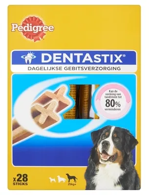 Produktbild von Pedigree Dentastix für sehr Grosse Hunde, 4 Packungen á 28 Stück