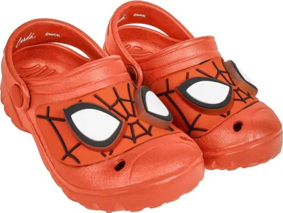 Produktbild von Spiderman Clogs Kinder Gartenschuhe mit Licht Fanartikel Jungen 31