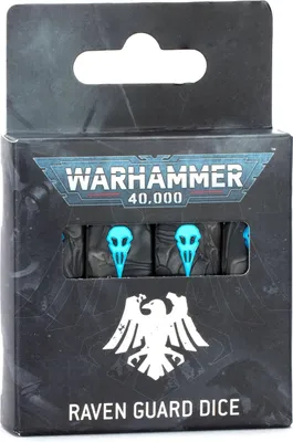 Immagine prodotto di Warhammer 40.000 Dadi della Guardia Corvo