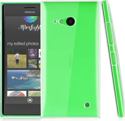 Produktbild von Schutzhülle Case Hard Cover für Handy Nokia Lumia 730 Transparent