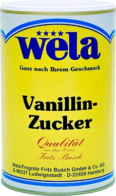 Produktbild von WELA Vanillinzucker 900g-Dose