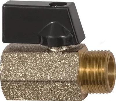 Image de Mini-robinet à boisseau sphérique VALVE LINE 13 mm, filetage intérieur/extérieur 1/2", DN 15 mm