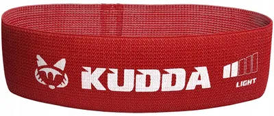 Produktbild von KUDDA HIP MINI Band Stoff Trainingsband Rot
