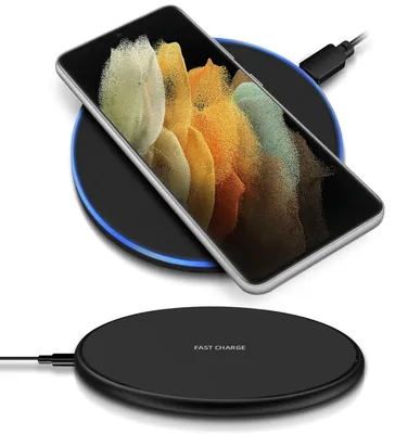 Produktbild von Ladestation für Samsung Galaxy S26 S25 Plus Ultra Kabellos Laden Ladegerät 15W