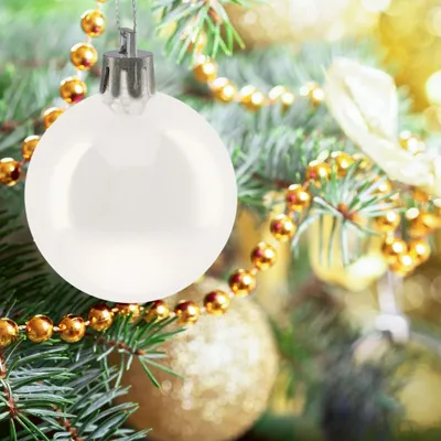 Image de Ensemble de 50 boules de Noël brillantes