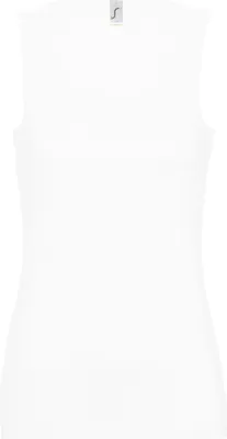 Image de SOLS Débardeur / maillot de corps Jane pour femme, sans manches PC311 (S) (Blanc)