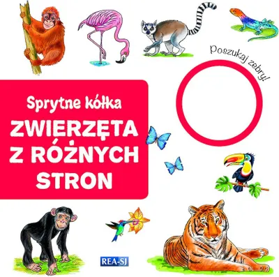 Immagine prodotto di ISBN Sprytne kółka zwierzęta z różnych stron, Polski, Twarda okładka, 10 stron(y)