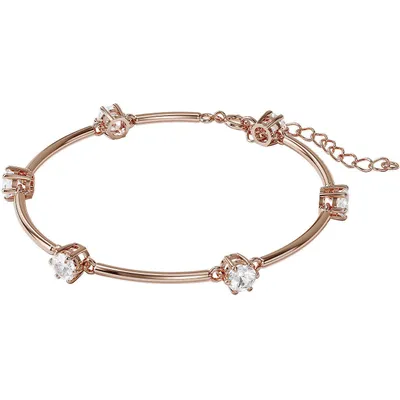 Produktbild von Swarovski Damen Armreif Constella Weiß, Roségoldfarbe 5609711