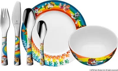 Zdjęcie produktu dla WMF Kindergeschirr-Set PAW Patrol, 6-teilig 3201111490 4000530730060