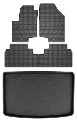 Immagine prodotto di Tappetini gomma SolidPRO + bagagliaio per Hyundai ix20 2010-2019 5 pezzi