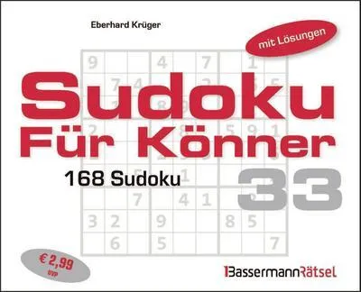 Produktbild von Krüger, Eberhard/Sudoku für Könner 33