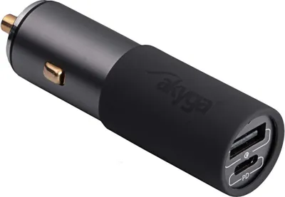 Immagine prodotto di Caricabatterie USB per auto AK-CH-26 USB-A + USB-C PD 5-20V / max. 5A 100W Carica rapida 3.0 GaN