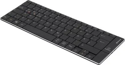 Obrázek produktu pro Renkforce Bluetooth-Tastatur RF-DS-SLIMBT Schwarz Wiederaufladbar (1583219)