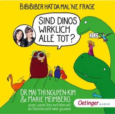 Immagine prodotto di BiBiBiber ha una domanda: i dinosauri sono davvero tutti morti? La dottoressa Mai Thi Nguyen-Kim e Marie Meimberg spiegano perché i dinosauri sono ancora vivi e perché non sempre i più forti vincono