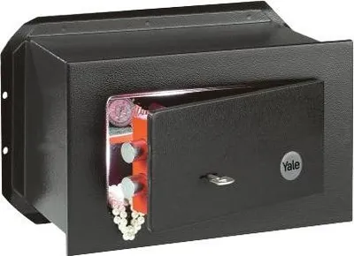 Produktbild von Yale Wandsafe YWV/230/KB1 Zugang mit Schlüssel Schwarz