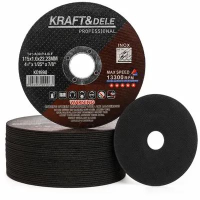 Obrázek produktu pro Brusný kotouč na nerezovou ocel Kraft&Dele KD1990, 115 mm, 1 ks