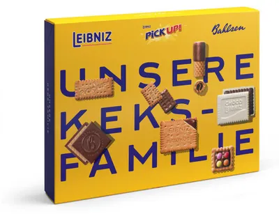 Obrázek produktu pro Bahlsen Leibniz Naše rodina sušenek sušenky oplatky směs sušenek 280g