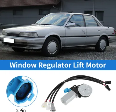 Image de Moteur De Lève-Vitre Électrique Avant Gauche Pour Toyota Cressida 1979-1992 No.8572032010/8572016100 Moteur De Lève-Vitre De Voiture À 2 Broches