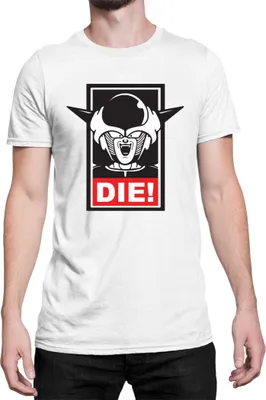 Immagine prodotto di Maglietta da uomo Dragon Anime Manga Ball Z Frieza 02, Man L , Blanc