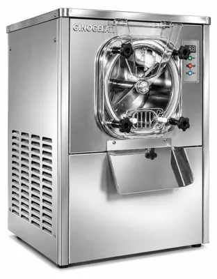 Produktbild von Gino Gelati Speiseeismaschine Gastro 15L 1200W Kompressor Edelstahl