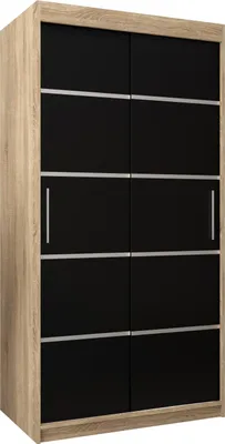 Produktbild von Kleiderschrank, Schiebetürenschrank Schlafzimmer, Schrank VERONA 1 100 cm