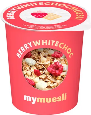 Produktbild von Mymuesli 2Go Berry-White-Choc - 12 x 85 g