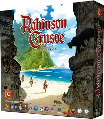 Image de Robinson Crusoe : Aventures sur l'île maudite - Jeu de société - Édition ENG