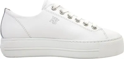 Imagen del producto de Zapatos deportivos para mujer de Paul Green, tipo botín con cordones, diseño deportivo, color blanco, para uso casual