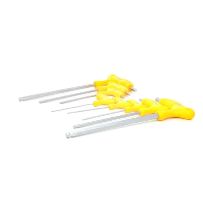 Image de Clés hexagonales TOPEX type "T" 2-10 mm, set de 8 pcs.