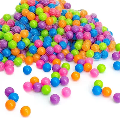 Produktbild von 50 kolorowych piłeczek do basenu z piłeczkami 5,5 cm plastikowe piłeczki do zabawy dla dzieci pastelowe