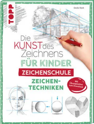 Produktbild von Die Kunst des Zeichnens für Kinder Zeichenschule - Zeichentechniken