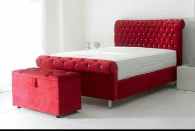 Obrázok produktu pre Chesterfield Hotel Dvojlôžková kožená posteľ Čalúnenie spálne postele 200x200cm