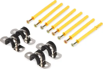 Produktbild von 4er Set Wandhalterung für Spalier Ø14 mm Wandbefestigung Rankhilfe