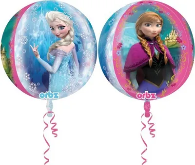 Produktbild von Die Eiskönigin Orbz Folienballon Ball
