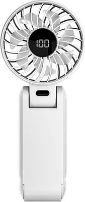 Produktbild von INF Tragbarer Nackenventilator mit Trageband Weiß