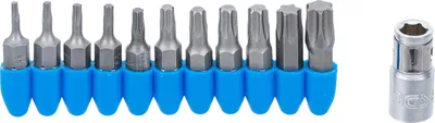 Immagine prodotto di BGS 784 | Set di bit | Esagono esterno da 6,3 mm (1/4") | Profilo di uscita a T (per Torx) | 11 pz.