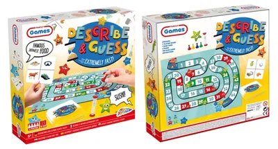 Produktbild von Grafix Brettspiel Superschnelles Ratespiel für Kinder und Familien