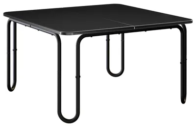 Productafbeelding van vidaXL Salontafel, zwart, 59 x 59 x 45 cm, houtvezel