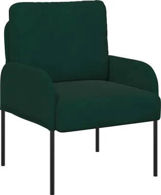 Produktbild von vidaXL Sofas mit Kissen 55cm Dunkelgrün Sperrholz